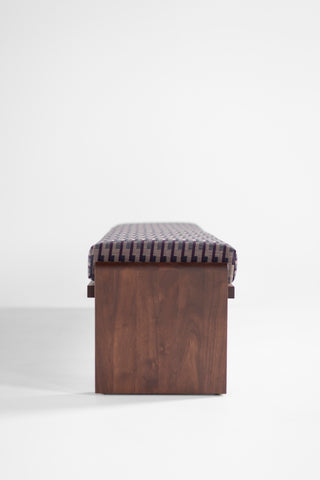 Walnut Iris Bench, image 6