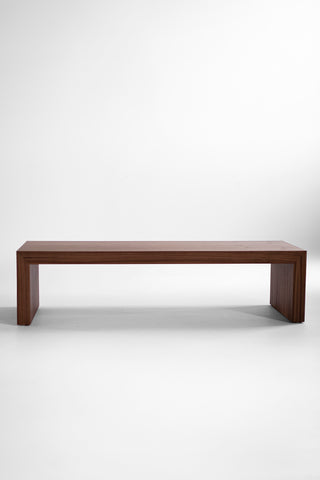 Waterfall Bench Light Walnut, image 10