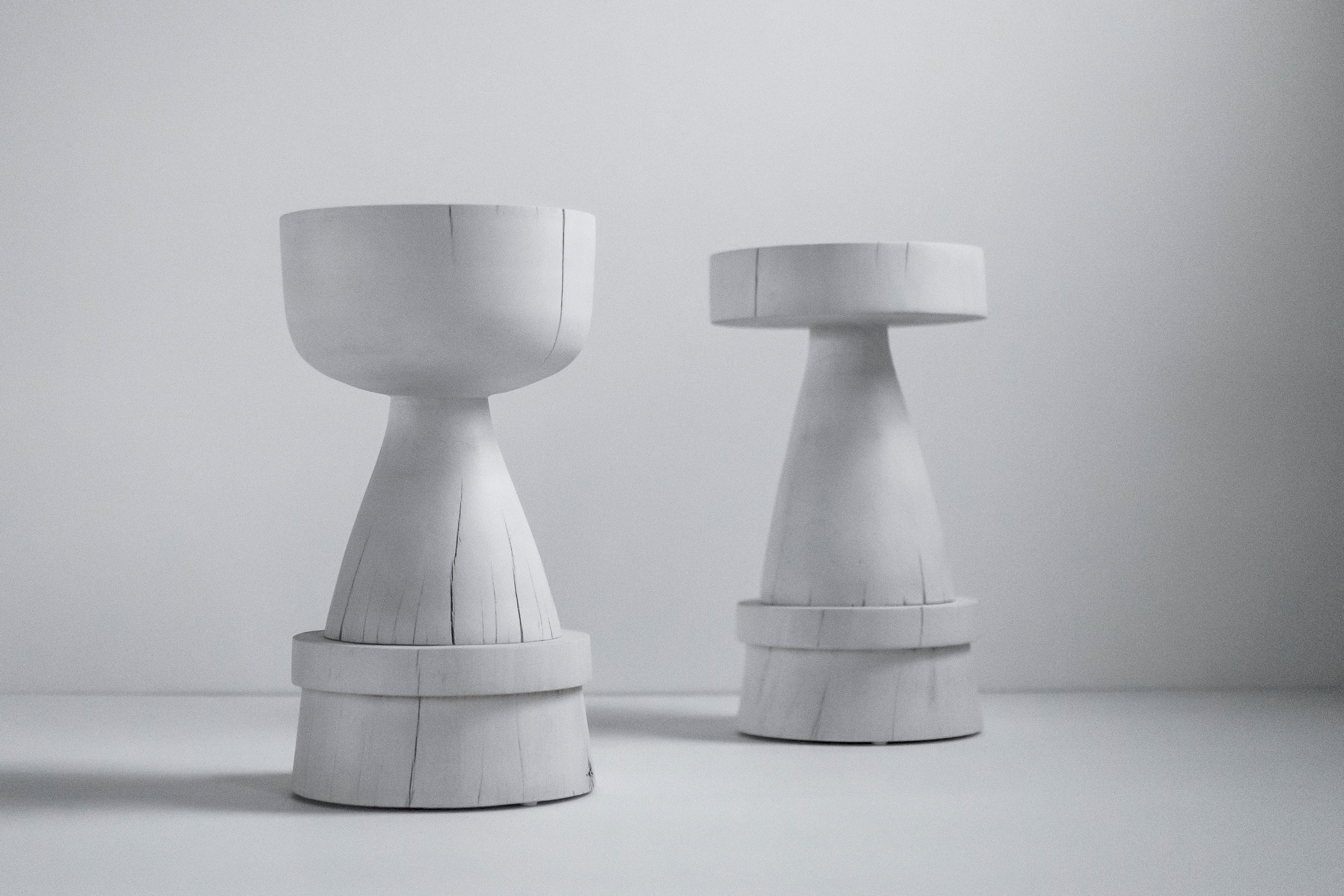 White Boca Counter Stool - 1126