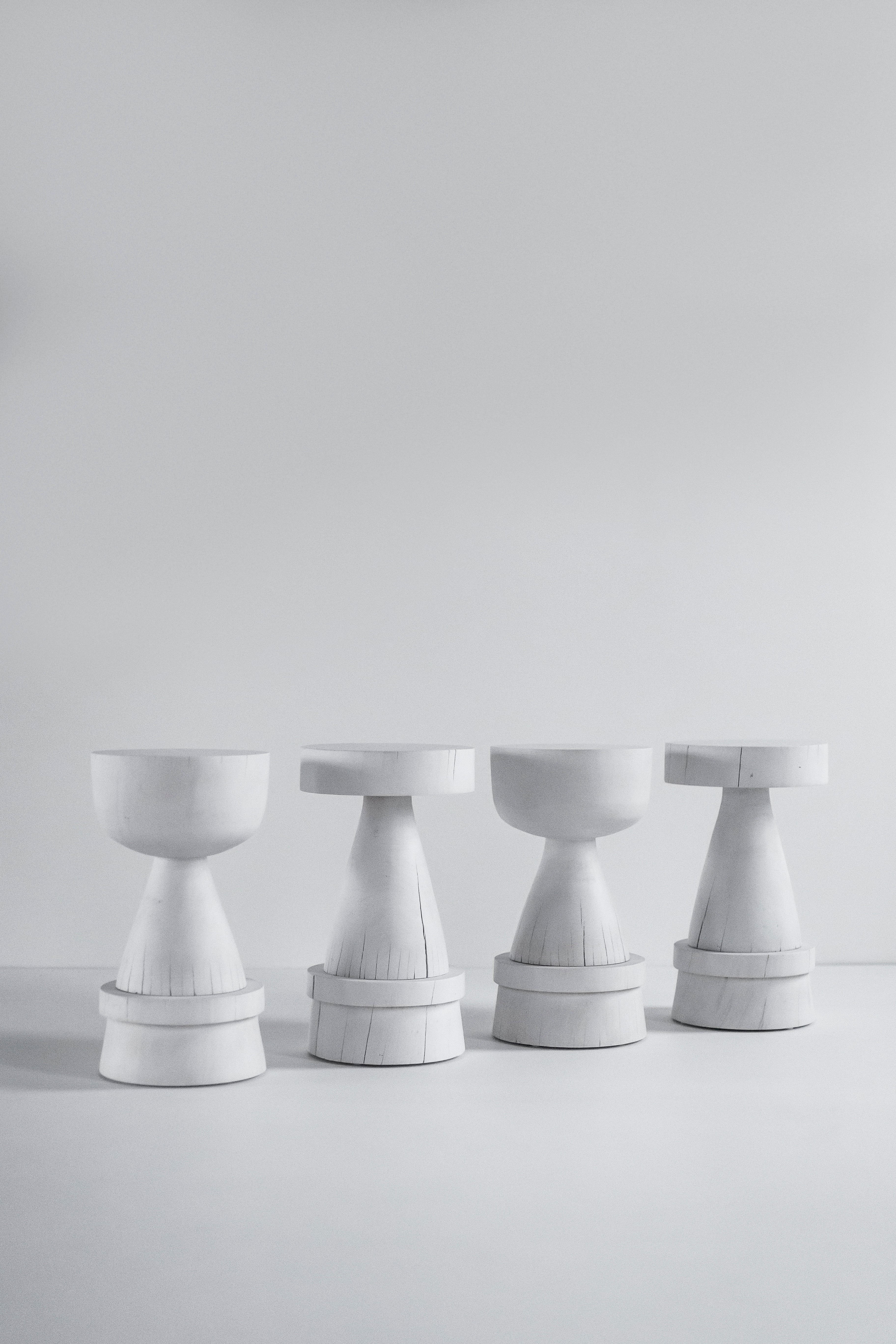 White Boca Counter Stool - 1126