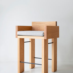 White Oak Chile Counter Stools Arms Image 011