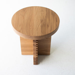 White Oak Cicely Side Table 04