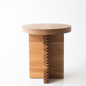 White Oak Cicely Side Table 08