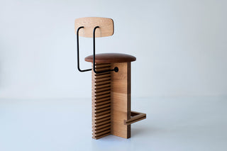 Wood Back Cicely Counter Stool, Image 01