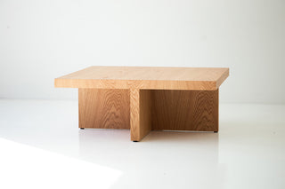 X Base Coffee Table White Oak-4422-02