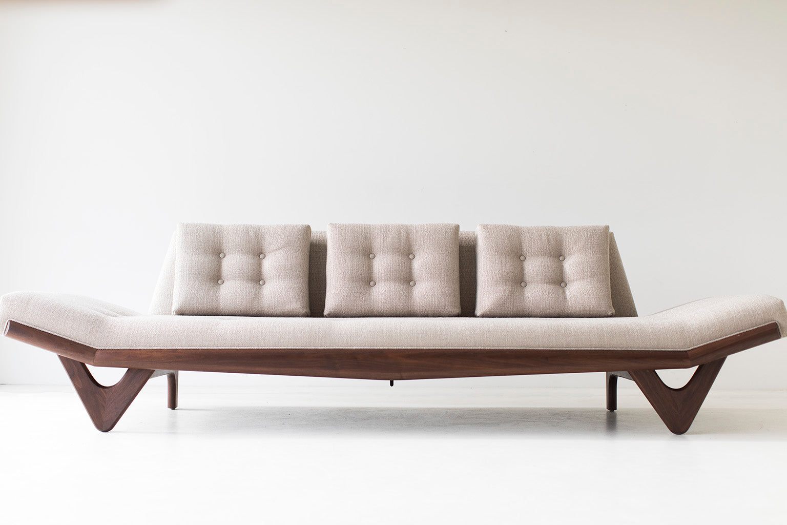 Craft Associates® Alaska Sofa — Modern Luxury Oak Sofa