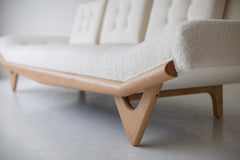 Close-up of the upholstery fabric texture