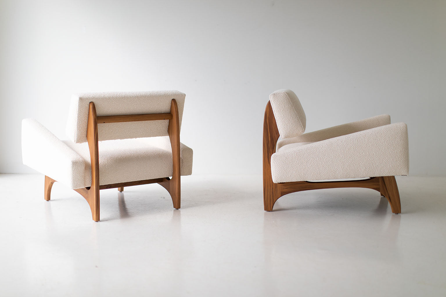 Craft Associates® Canadian Chair — Modern Luxury Lounge Chair in Walnut