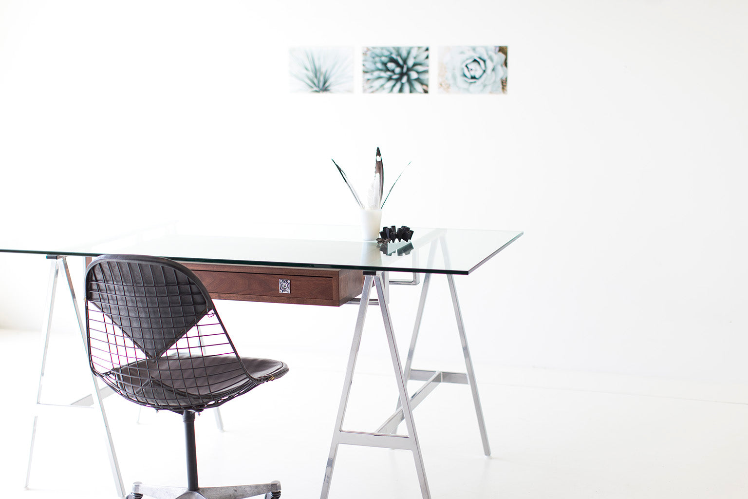 Industrial Modern Desk - 0416