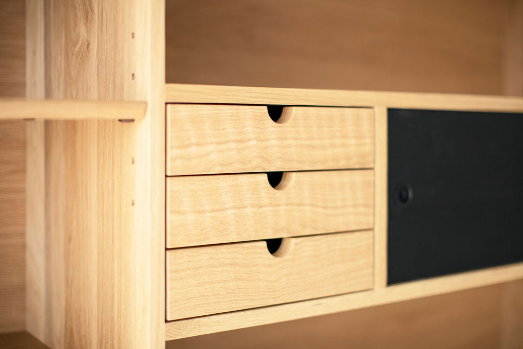 Lawrence Peabody Oak Bookcase