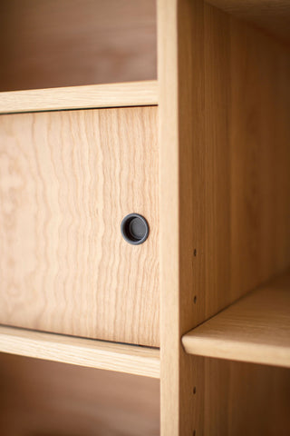 lawrence peabody oak bookcase, image 6
