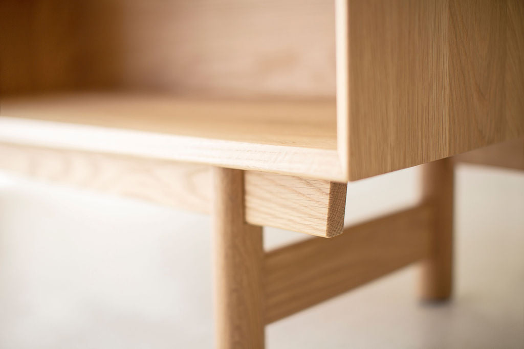 Lawrence Peabody Oak Bookcase