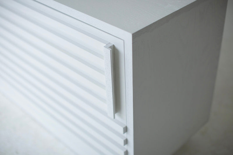 Cicely credenza shown at an angle