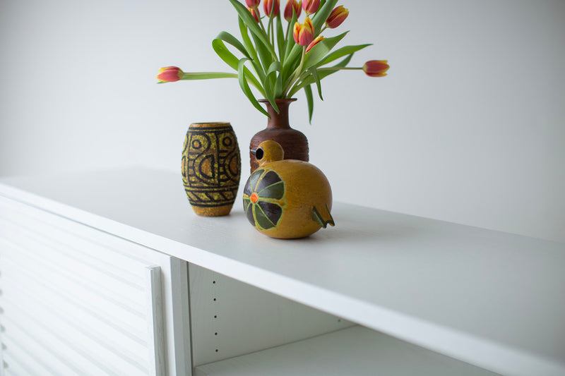 Credenza used as a media unit