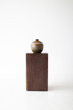 Walnut stumps grouped together as a coffee table
