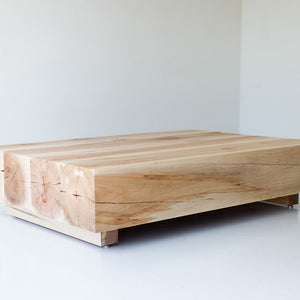 modern wood beam coffee table 03