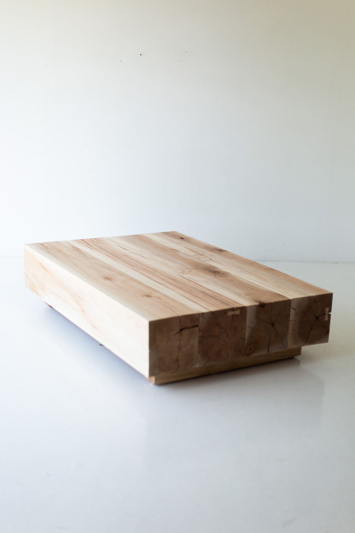 modern wood beam coffee table 05