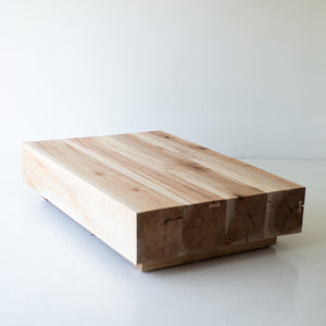 modern wood beam coffee table 05