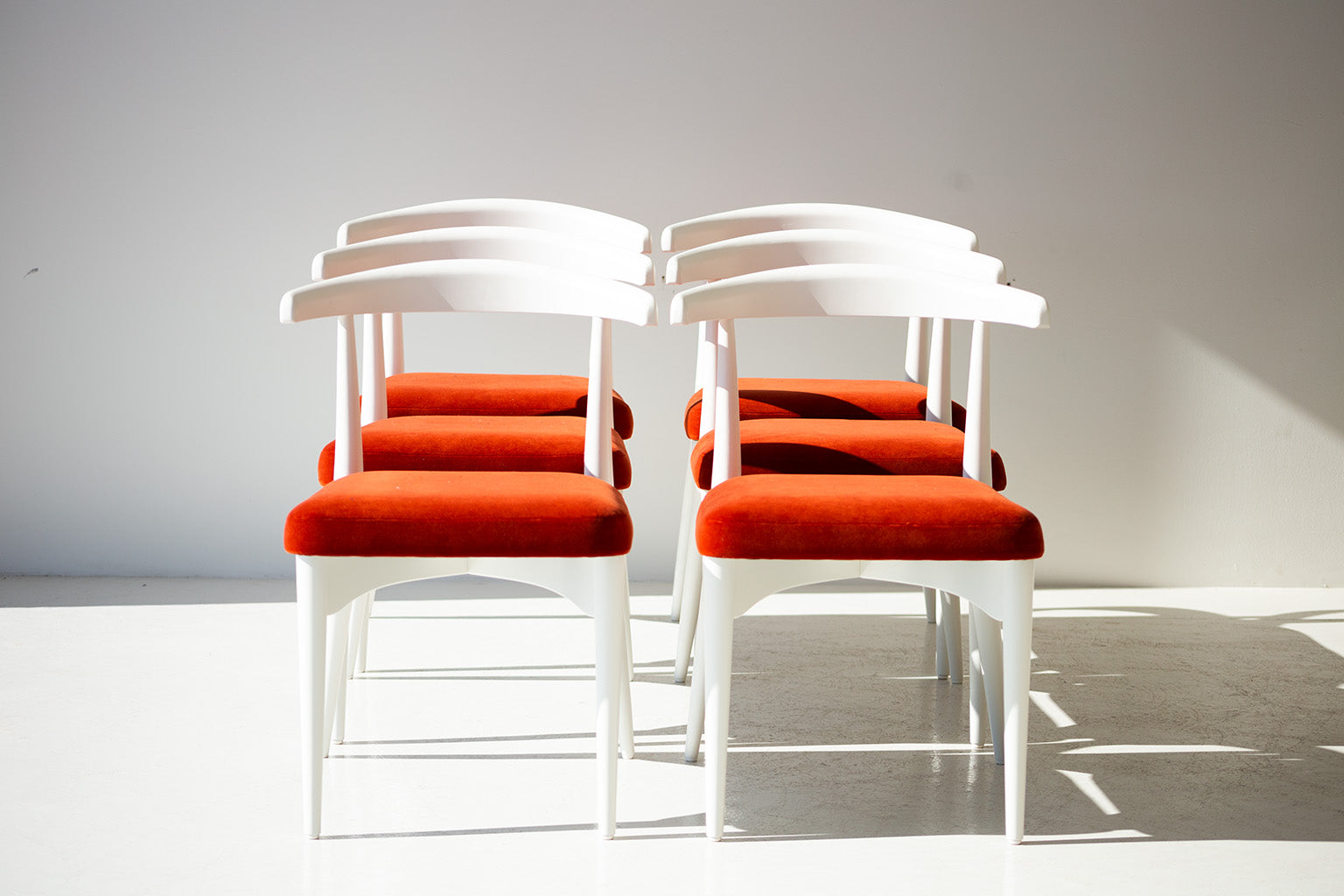 Peabody Modern White Dining Chair 1707