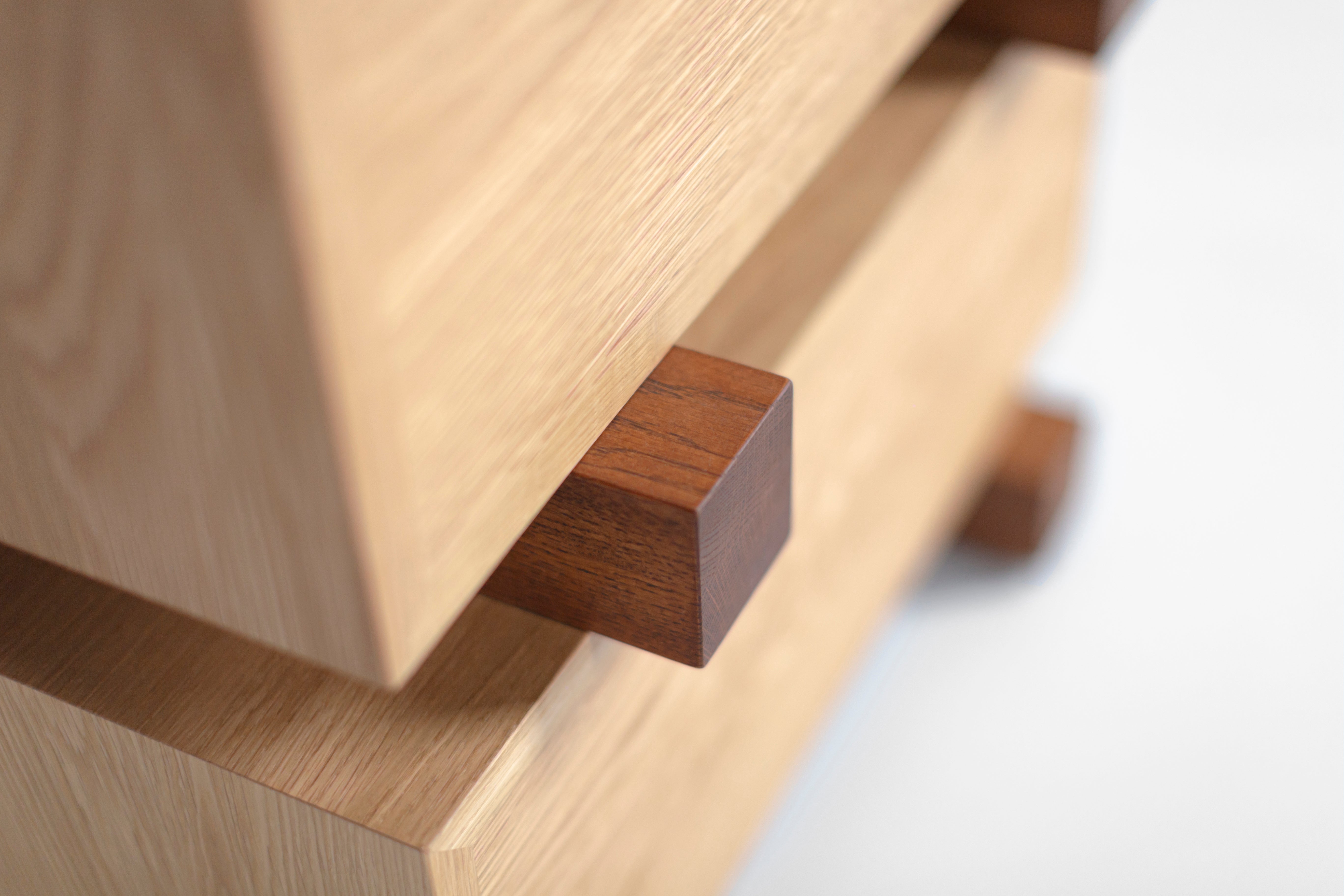 White Oak Santa Fe Nightstand - 1226