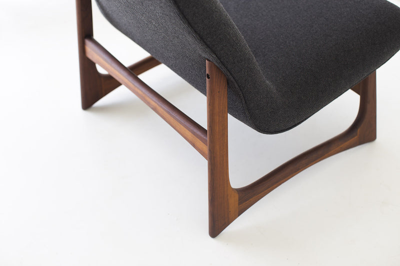 Adrian Pearsall Lounge Chair Ottoman Craft Associates 01181620, Image 07