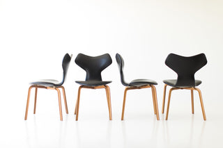 Arne-Jacobsen-Leather-Grand-prix-Dining-Chairs-Fritz-Hansen-010