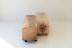 Aspen coffee table shown from above