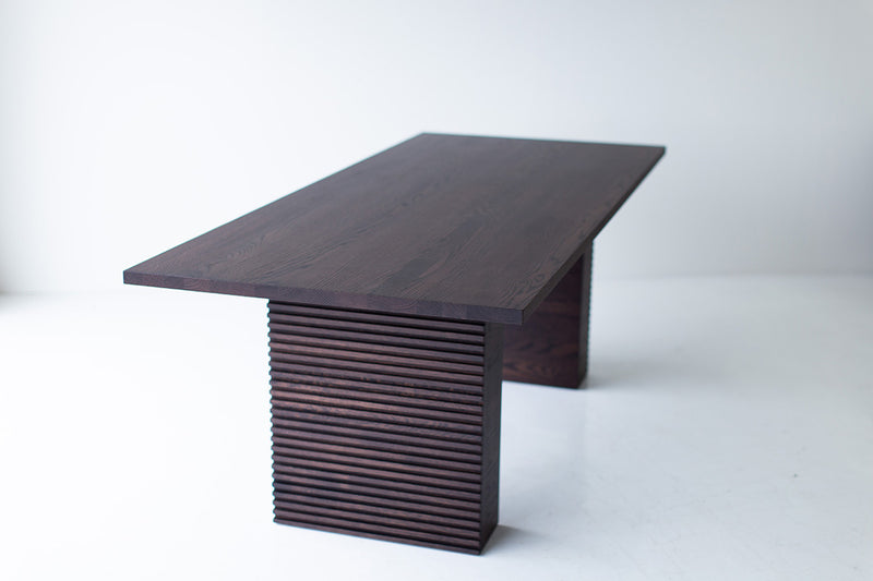 Cicely table styled as a modern desk