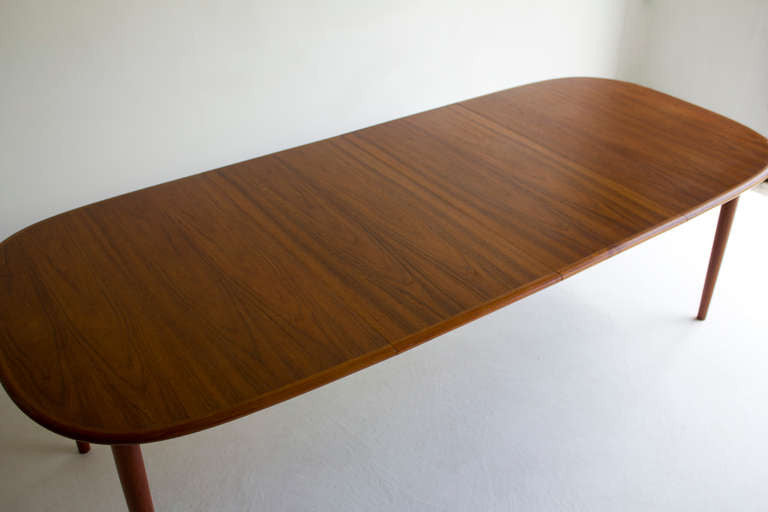 Danish Modern Teak Dining Table 01211602, Image 05