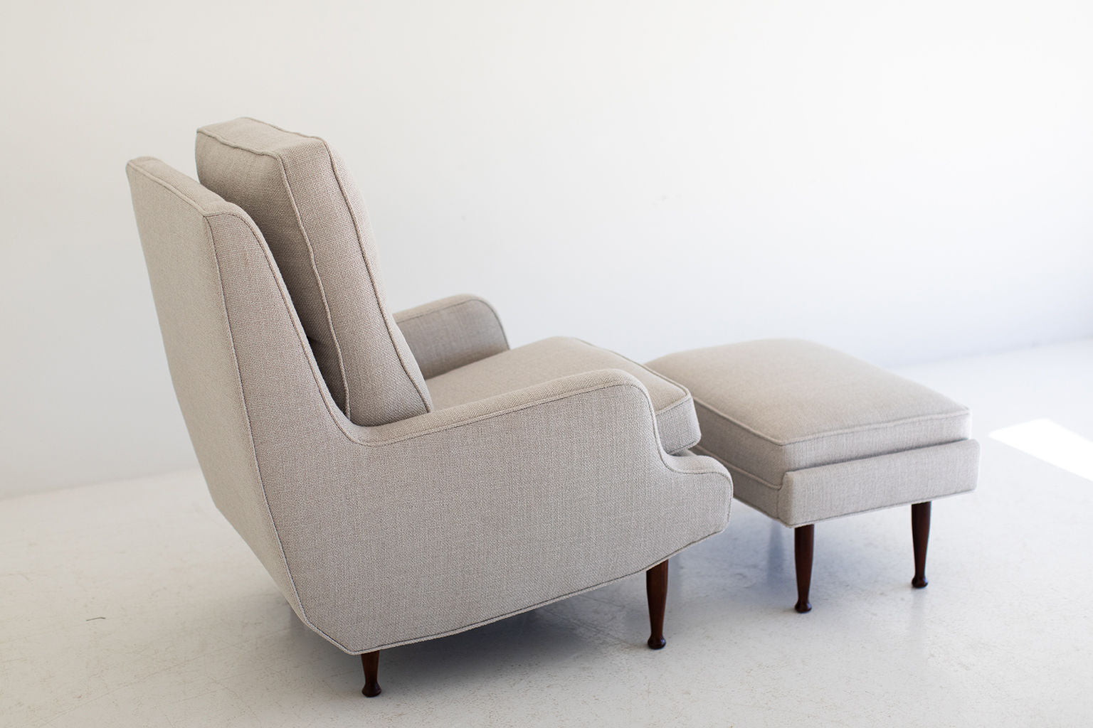 Erno Fabry Attributed Lounge Chair and Ottoman