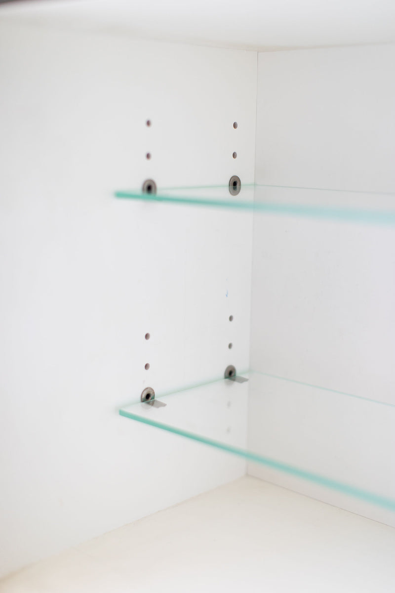 Florence Knoll Walnut Floating Credenza for Knoll Inc.