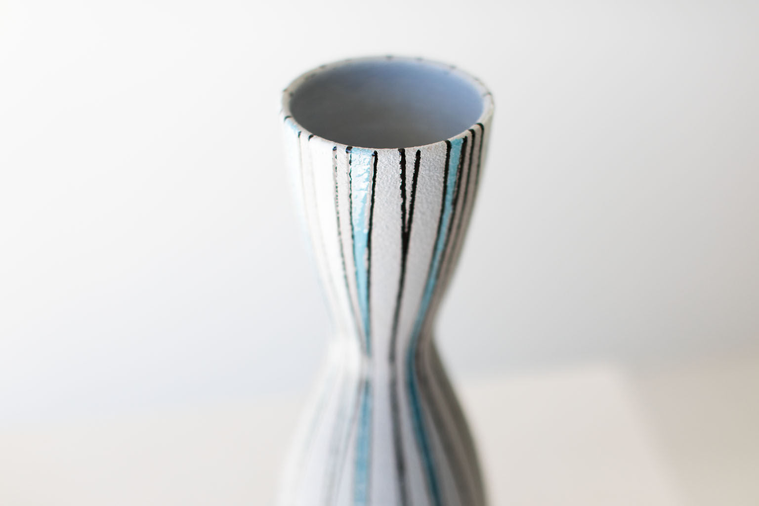 Fratelli Fanciullacci Striped Vase for Ebeling Reuss