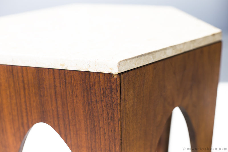 Harvey Probber Attributed Octagon Side Table 01191623, Image 02