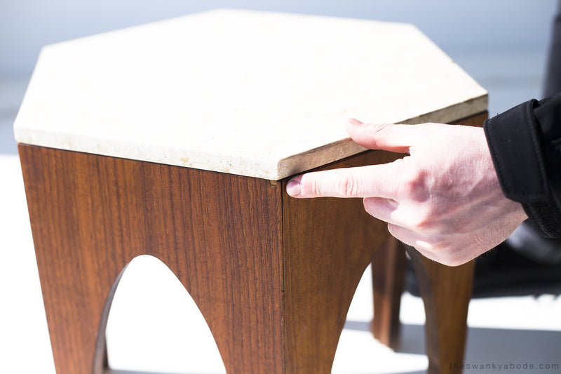 Harvey Probber Attributed Octagon Side Table 01191623, Image 04