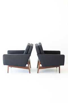 Jack Cartwright Lounge Chairs for Founders Furniture