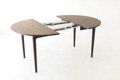 Lawrence Peabody dining table styled in a dining room setting