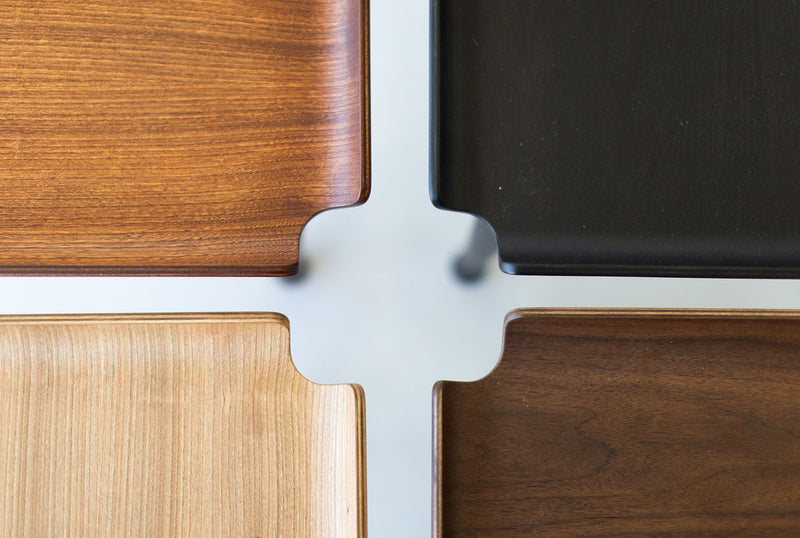 Lawrence Peabody side table shown from above
