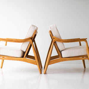 Lawrence Peabody Lounge Chairs for Richardson Nemschoff