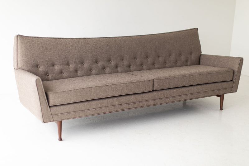 Back view of the Lawrence Peabody sofa frame