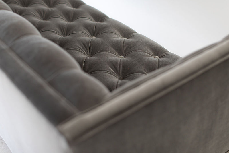 Mid Century Modern Tufted Sofa