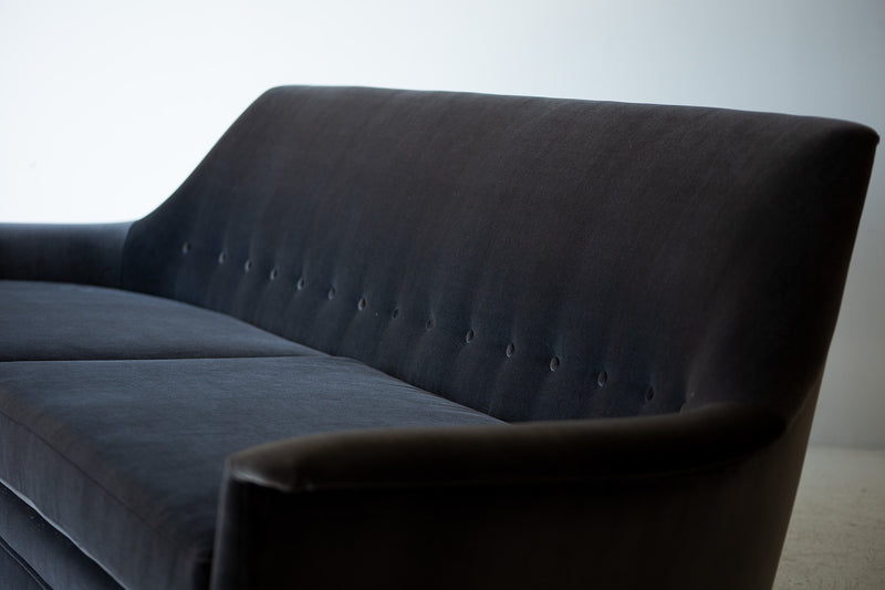 Mid-Century Modern Velvet Sofa for Selig, Image 06