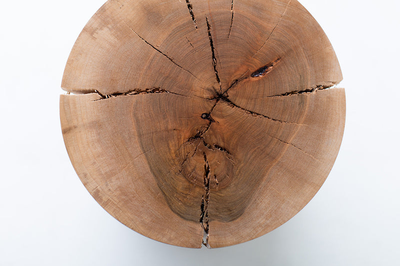 Maple grain with a natural crack