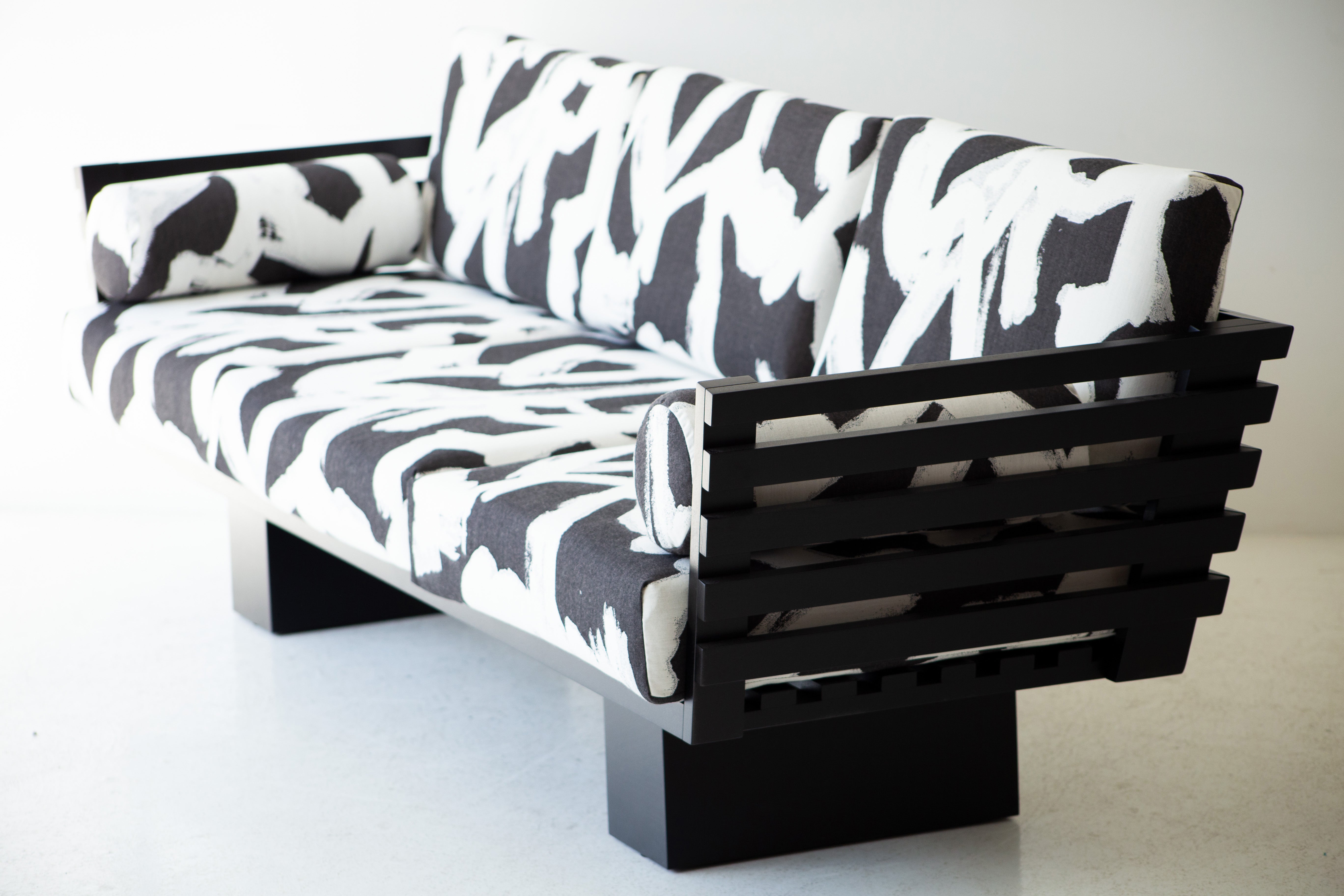 Modern Patio Furniture - Suelo Slatted Sofa - 3522