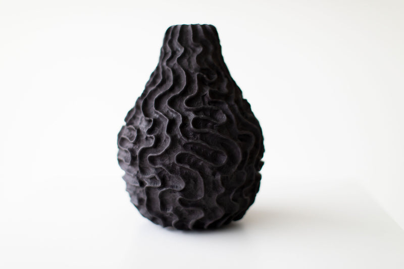 Modern pottery piece by Suzy Goodelman for Craft Associates, front view