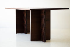 Close-up of the black walnut grain