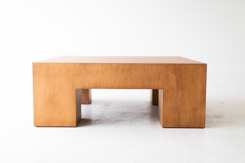 Modern luxury Mondo coffee table styled in a modern living room