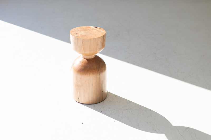 Roma side table seen from above