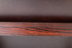 Ole Gjerløv Knudsen & Torben Lind Rosewood and Leather Lounge Chairs