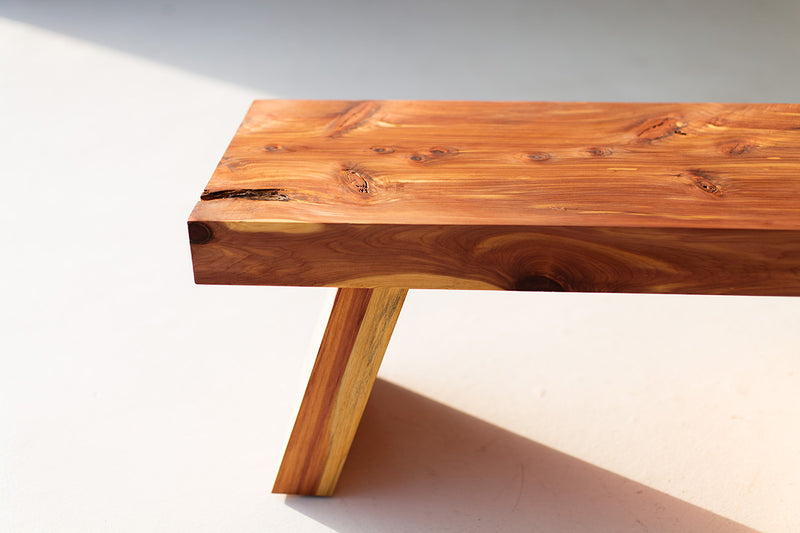 Bertu Home Boaz coffee table shown at an angle