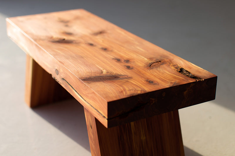 Side profile of the Boaz coffee table